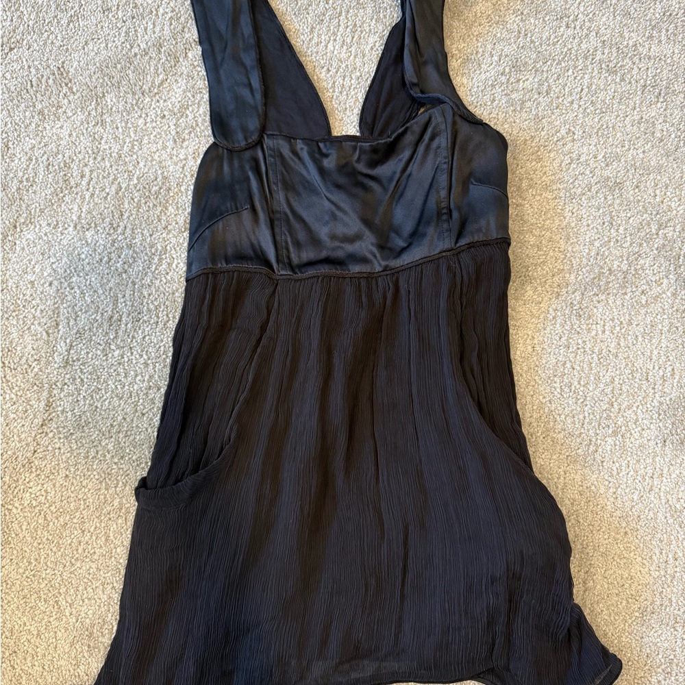 Diesel Black Silk Top